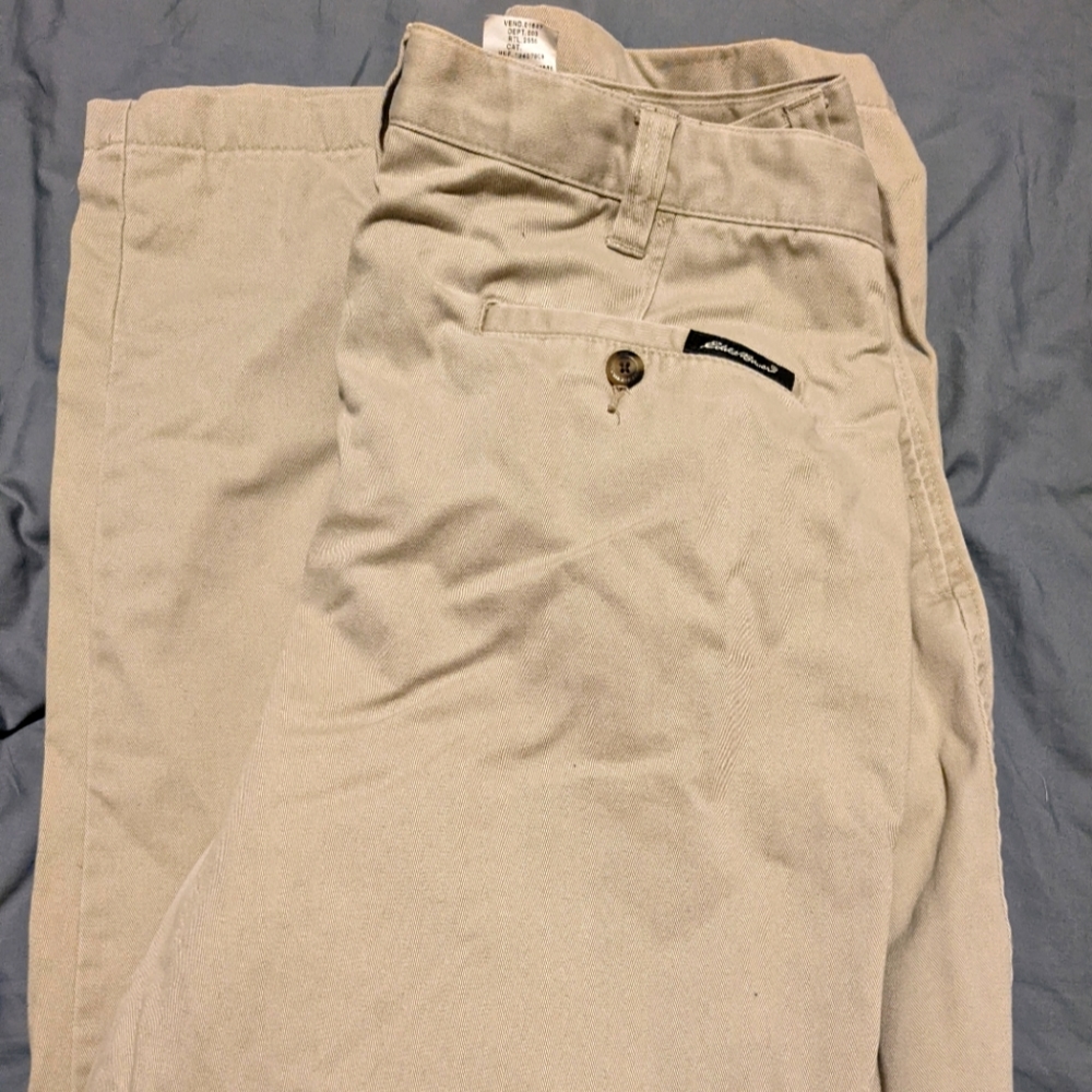 Eddie Bauer Khaki Pants